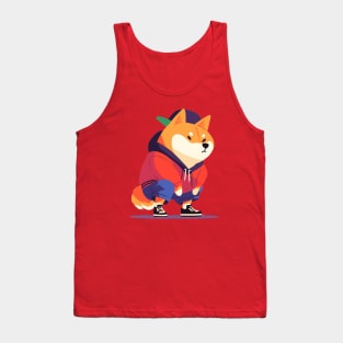 Streetwise Shiba Tank Top